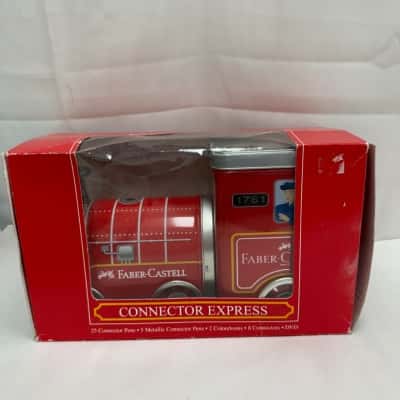 Faber-Castell connector express Train Tin - Coloring Pens. 