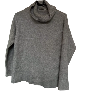 Country Road Women's  Size M Turtleneck Jumper Grey 