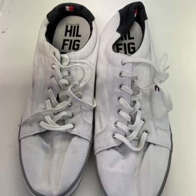 Tommy Hilfiger Mens  Size 44 Sneakers White 