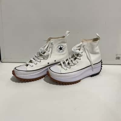 Converse Womens  Size 10 Platforms White 