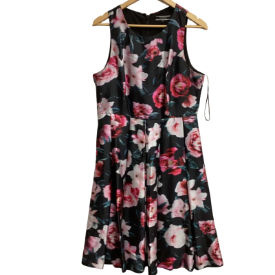 Basque Womens  Size 14 Casual Dress Floral (g)