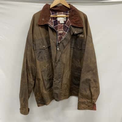  Claybourn Oilskin Coat Size 10