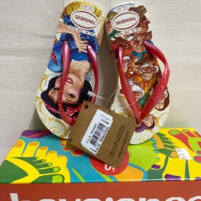 Havaianas Kids  Size 23 Snow white