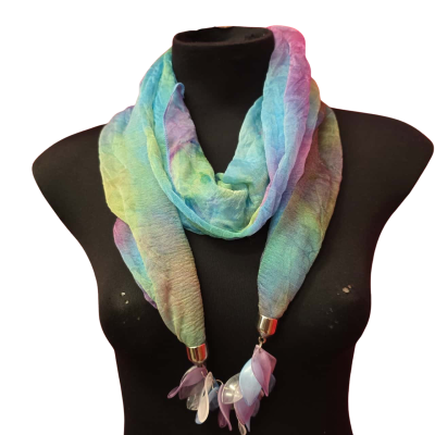 Womens  Size 0 Multicoloured Scarf/Necklace 