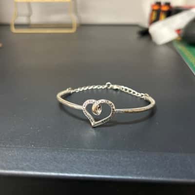 Wherever you go go with your heart bracelet 
