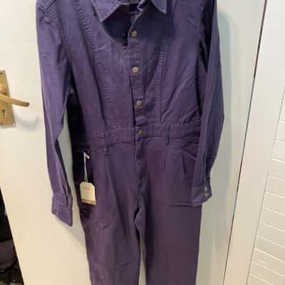  Suk boiler suit workwear overalls Mens Navy Blue 