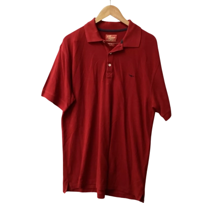R.M. Williams Mens  Size XL Short Sleeve T-shirt Maroon B