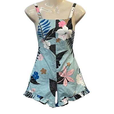 Country Road Kids Size 10 Jumpsuit/Playsuit Blue/Floral/Multicoloured