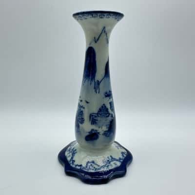 Vintage Victoria Ironstone Candlestick Holder