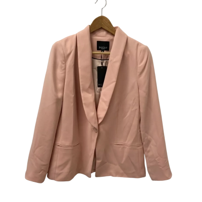 Basque Petite Womens  Size 10P Blazer Pale Pink  