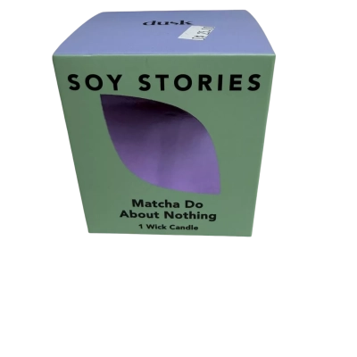 DUSK SOY STORIES Matcha Do About Nothing Candle