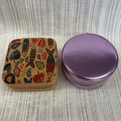  X 2 super cute Jewellery Cases  