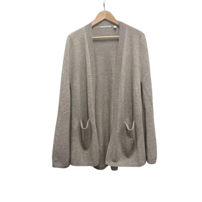 Country Road Womens One Size Knit Cape Beige 