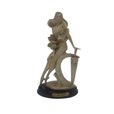 The Milano Collection Lady and Umbrella Figure