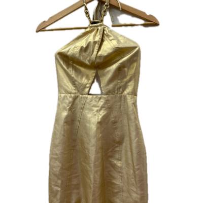 Manning Cartell Womens  Size 6 Gold Dress 