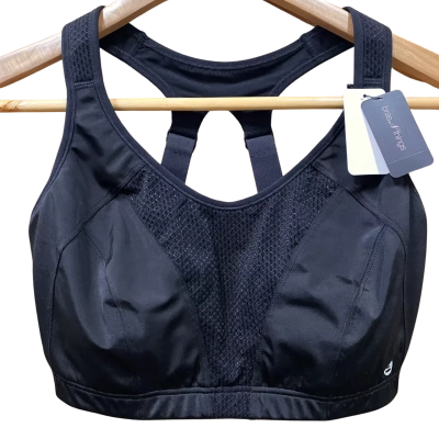 Bras N Things Black Racerback Sports Bra Size 12F