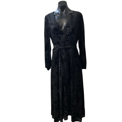 TS Womens  Size 14 Casual Dress Black  