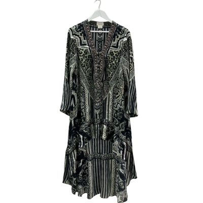 Camilla Women's Size S Silk Kaftan Dress Multicoloured 