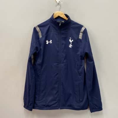 Under Armour Tottenham Hot Spurs Mens Lightweight  Jacket Size L Blue 