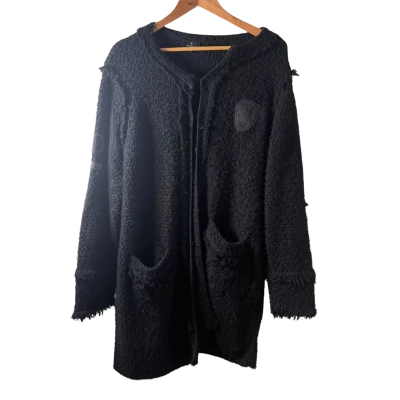 Monari Womens  Size 18 Cardigan Black  