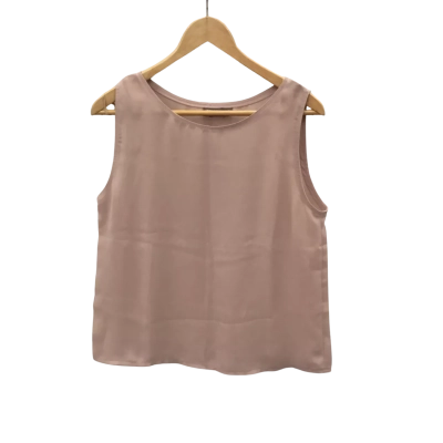 Chelsea Design Womens  Size 8 Singlet Top Champagne 