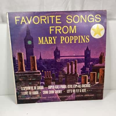 Mary Poppins - favourite songs vinyl