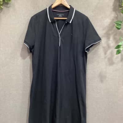 Tommy Hilfiger Womens Dress Size XL Black  