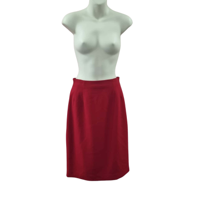Sportscraft Womens  Size 10 A-Line Skirt / Pencil Skirt Red 