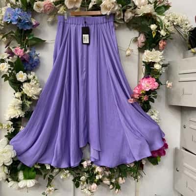 Portmans Womens  Size 10 Midi Skirt Purple 