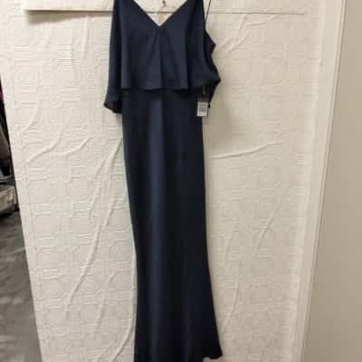 Shona Joy Bias Frill Slip Dress NWT 