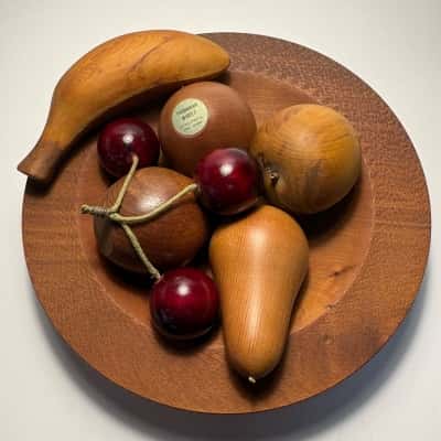 Handcrafted Tasmanian Myrtle Wooden Fruit bowl by Jose Lehete