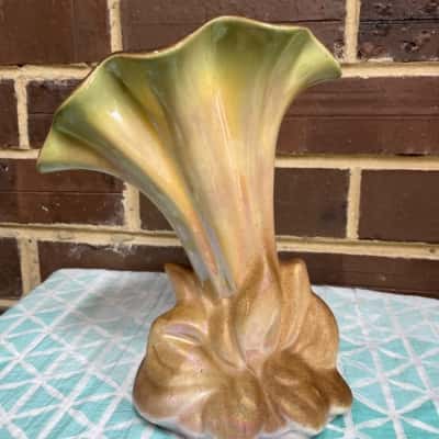 Pates Potteries Trumpet Vase