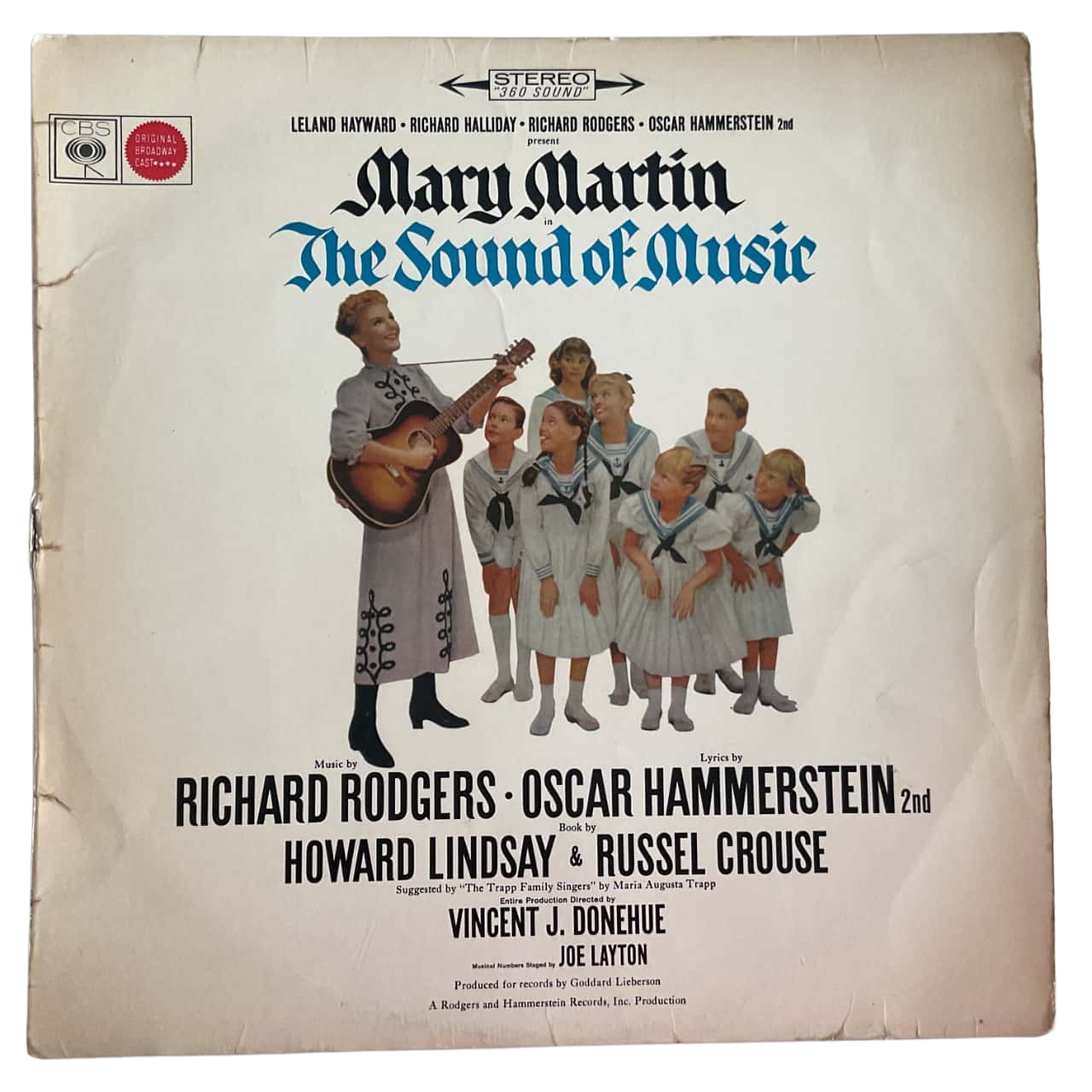 The Sound Of Music - Original Broadway Cast Stage Recording with Mary ...