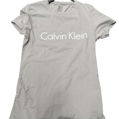 Calvin Klein Women's Sleep T Shirt  Olive  Size XS 