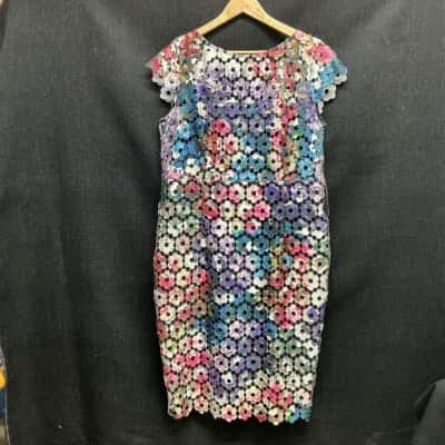 Anthea Crawford Cap Sleeve Dress BNWT