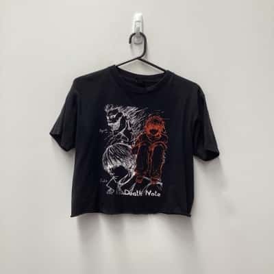  Cotton one  T shirt original   Size M Black  / Pattern 
