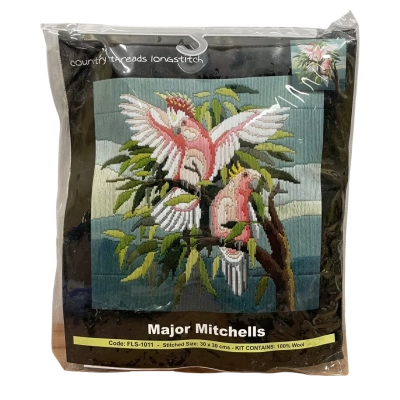 ‘Major Mitchell’s’ Country Theads Long Stitch Kit