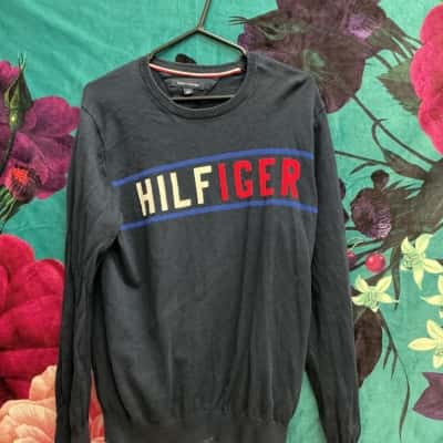 Tommy Hilfiger Mens  Size L Jumper Navy Blue 