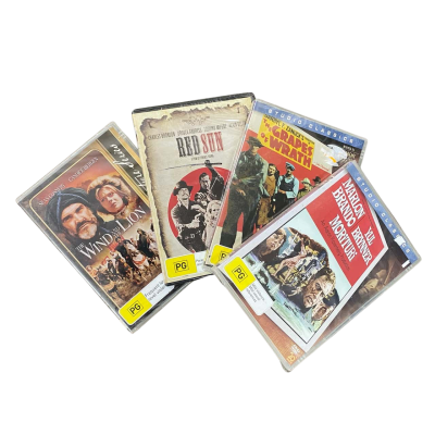 Old Movie Stars Bundle DVD x 4 Assorted Genre (Sealed)