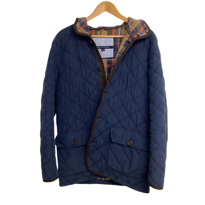Tommy Hilfiger Mens  Size S Quilted Jacket - checked lining 