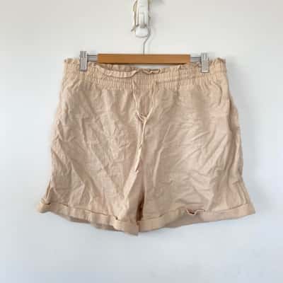 Ziggy and the Sun Natural Beige Shorts Size L / M 