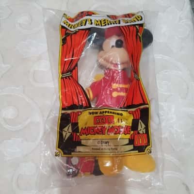mickey merry band 1995 McDonalds  toy and book