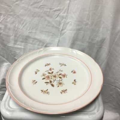 Countryware genuine stoneware peachwood Round platter