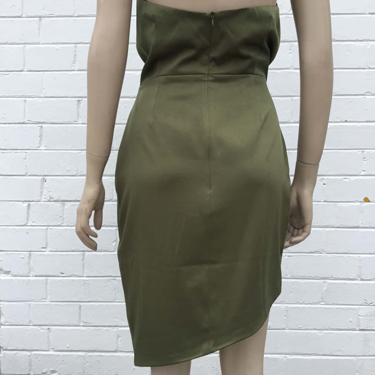 Elliatt Womens Size M Cocktail / Halter Neck Mini Camo Dress Green /  Khaki BNWT(s)