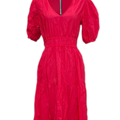 Just Jeans Womens  Size 10 Midi Dress Red 