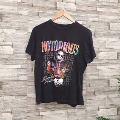Notorious B.I.G Unisex  Size L Black  / Multicoloured 
