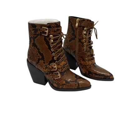 Midas Womens  Size 35 Boots Brown 