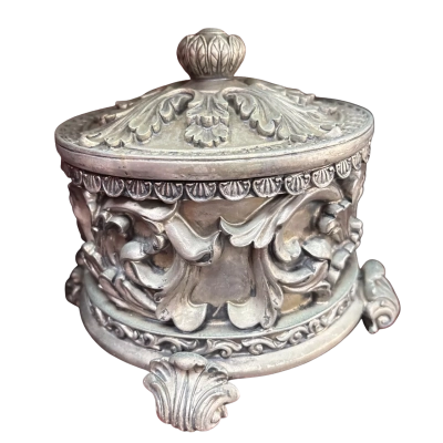 Antique Jewellery Box / Floral 