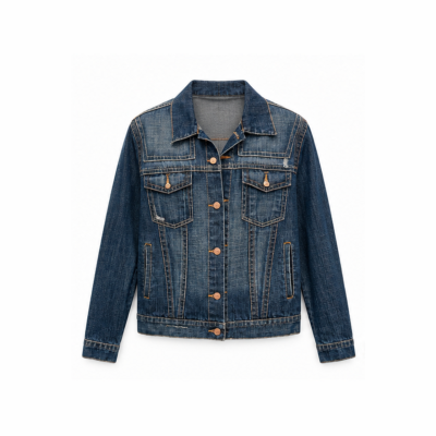 Westco Denim Jacket Dark Wash Size Medium