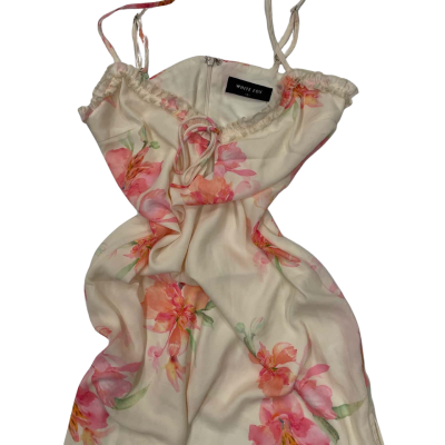 White Fox mini Floral Dress